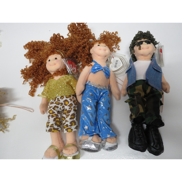 Lot of 12 Ty Teenie Beanie Bopper Dolls w/ Hang Tags - a few with flaws - Picture 10 of 10